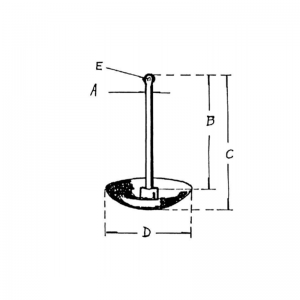 Nấm neo lớn neo sơn đỏ