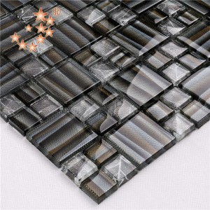 AE40 Thiết kế hiện đại trang trí kính pha lê mosaik cho trang trí ngoại thất