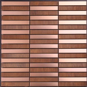 Glossy Mix Polished Gạch tráng men tráng men cho nghệ thuật treo tường HSW18167