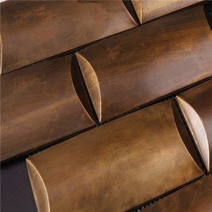 Gạch khảm Coppery cổ điển cho trang trí sảnh HSW18126