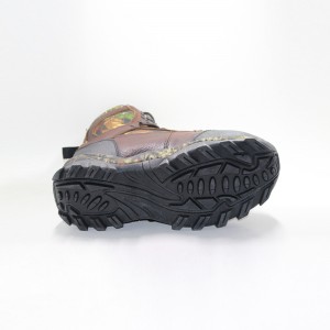 Chất lượng cao Tumbled Leather Upper Giày không thấm nước cho nam Hunter