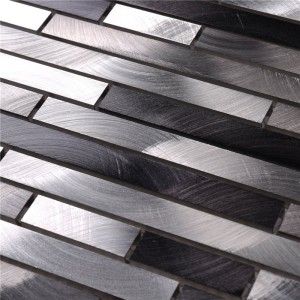 Gạch nhà màu đen hiện đại dần dần cho BackStation HLC63