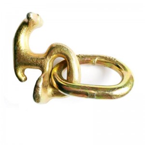 G70 R rèn R Hook với liên kết hàn mạ vàng