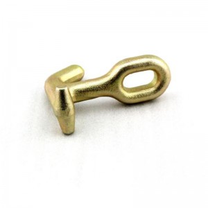 Móc khóa T-J màu vàng kẽm