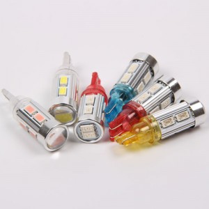 siêu xe led sáng t10 ​​nêm w5w 168 194 5630 10smd