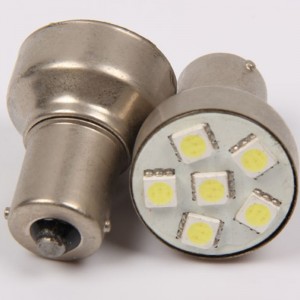 đèn báo rẽ xe 6smd 5050 đèn báo rẽ s25 1156 p21w