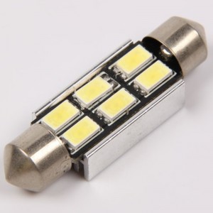 canbus lỗi miễn phí 5630 6smd 36mm 39mm 42mm c5w led bóng đèn