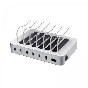 KPS-8403LC Sáu trạm sạc cổng USB (Cáp AC / US / EU / UK / AU)