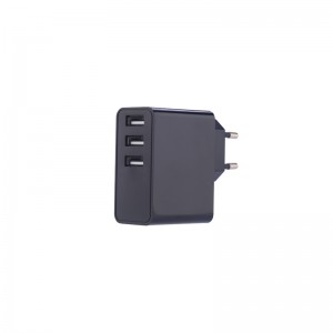 Bộ sạc tường cổng Tri-USB KPS-8704LC