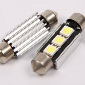 canbus lỗi miễn phí 5050 3smd bóng đèn led 36mm