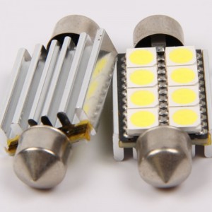 5050 8smd canbus lỗi miễn phí xe 42mm tự động 12V led ánh sáng đèn led nội thất led ánh sáng đọc