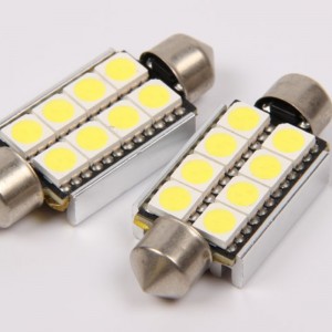 5050 8smd canbus lỗi miễn phí xe 42mm tự động 12V led ánh sáng đèn led nội thất led ánh sáng đọc