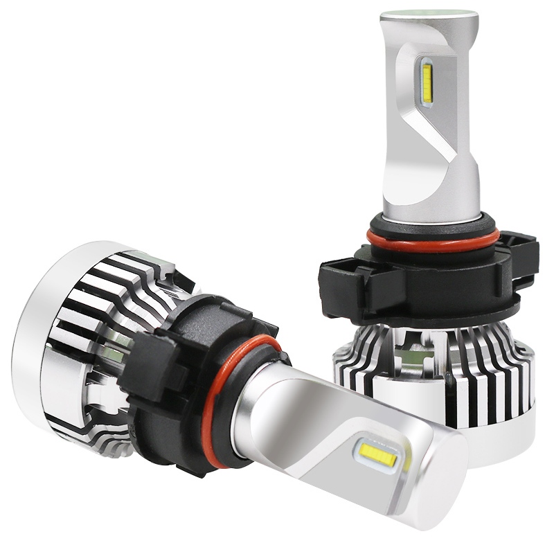 Xe 30W 3000LM siêu sáng PSX24W công suất cao led bóng đèn pha H16 led đèn pha xe led sương mù