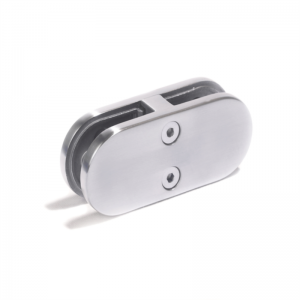 Thép không gỉ 180 độ Trung D Loại kẹp thủy tinh