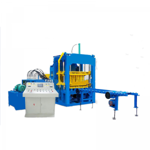 Máy làm gạch bê tông rỗng QT4-15 pakista