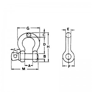 An toàn mạ kẽm Loại bu lông neo