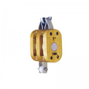 Khối gỗ đôi thường xuyên với móc