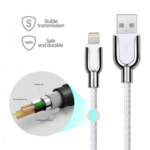 Cáp USB / sợi cotton hợp kim KPS-8445CB