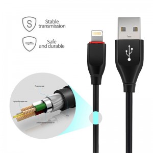 Cáp đồng bộ \u0026 dữ liệu USB KPS-8461CB TPE / PVC