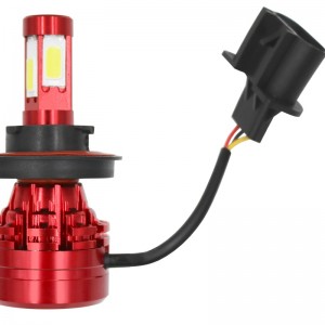 Xe 40W 6000LM siêu sáng COB H13 canbus led bóng đèn pha H13 led đèn pha xe led sương mù