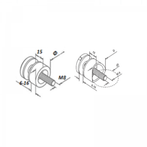 Bộ chuyển đổi thủy tinh 30MM