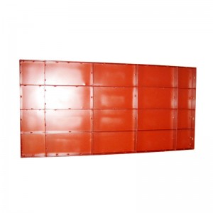 Bê tông cột kim loại cốp pha loại C với độ dày tấm 1,5mm