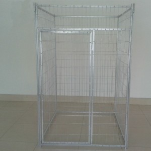 Ngoài trời Hot Dip mạ kẽm dây lưới hàng rào chó lớn Big Dog Lồng chó lớn