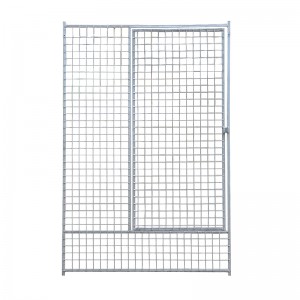 Ngoài trời Hot Dip mạ kẽm dây lưới hàng rào chó lớn Big Dog Lồng chó lớn