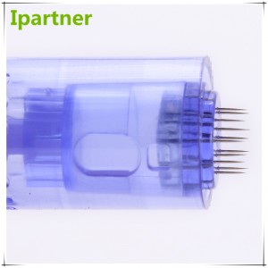 Bộ dụng cụ Ipartner 10 cái thay thế Hộp mực kim 12 pin thay thế cho Derma Pen Stamp EO tiệt trùng