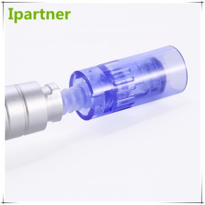 Bộ dụng cụ Ipartner 10 cái thay thế Hộp mực kim 12 pin thay thế cho Derma Pen Stamp EO tiệt trùng