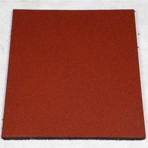 Gạch chống trượt an toàn ngoài trời sân vườn cao su Gạch lát sàn cao su EPDM cho ngoài trời