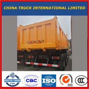 6X4 Giá thấp nhất Thương hiệu mới Camion Shacman Dump Truck Algeria để bán