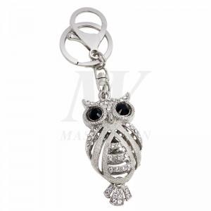 Móc khóa kim loại OWL với Crystal_KC17-014