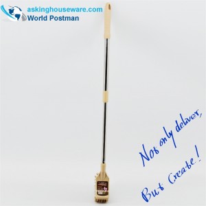 AK91001 Akbrand Bàn chải vệ sinh Đàn hồi ống thép không gỉ Đầu vuông