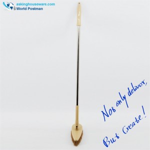 Bàn chải sàn Akbrand Đầu inox không thể xuyên thấu dài bằng thép không gỉ