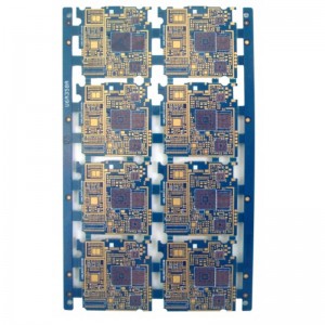 Vias HDI lai PCB tần số cao 4 lớp chứa đầy nhựa