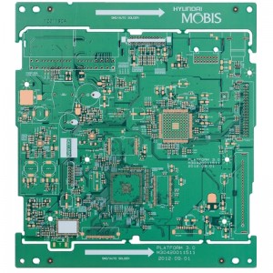 Vias HDI lai PCB tần số cao 4 lớp chứa đầy nhựa