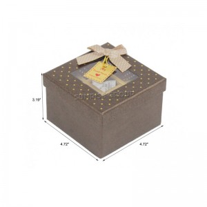 Tùy chỉnh làm bằng tay Bao bì hình chữ nhật sang trọng Giấy cứng Macaroon Hộp sô cô la