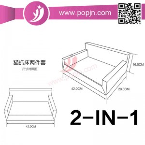 nhà cung cấp vật nuôi tôn các tông đồ chơi mèo cào