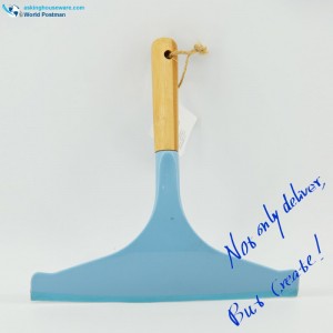 Akbrand Tre Hand Window Squeegee Wiper in Sky Blue Color