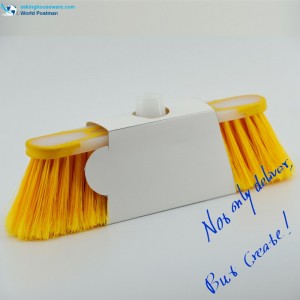 Đầu chổi nhựa Akbrand với đường viền TPR có hình dạng nổi