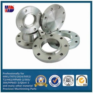 Chất lượng cao OEM gia công CNC tùy chỉnh gia công mặt bích thép không gỉ
