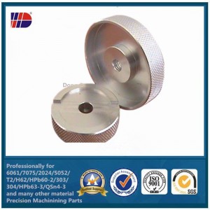 Phụ tùng chính xác cao cấp CNC với chất liệu nhôm inox