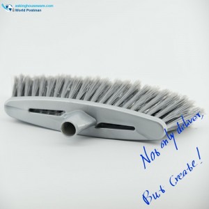 Đầu chổi nhựa màu xám Akbrand với khẩu độ dài và mỏng trong bảng cọ