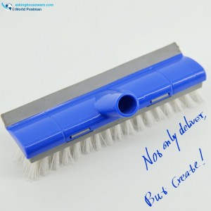 Bàn chải đẩy Akbrand Squeegee mềm ở mặt sau với Bàn chải xiên chủ đề Bàn chải ngắn PP cứng