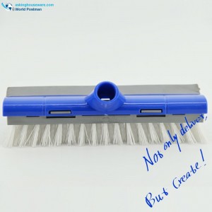 Bàn chải đẩy Akbrand Squeegee mềm ở mặt sau với Bàn chải xiên chủ đề Bàn chải ngắn PP cứng