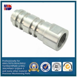 thép không gỉ kim loại nhôm Chính xác CNC quay bộ phận gia công