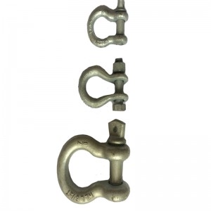 Loại bu lông Thép hợp kim loại Mỹ Thả rèn D Shackle G2150