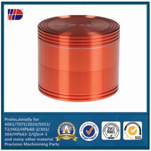 Các bộ phận gia công nhôm y tế chính xác cao với anodize