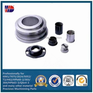 Nhà sản xuất ISO900 Chính xác gia công thép không gỉ cnc